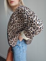 Bunda s leopardím vzorom Leona – Obrázok 4