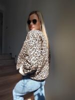Bunda s leopardím vzorom Leona – Obrázok 2