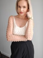 Perličkový top Annabel – Obrázok 5