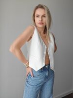 Biela vesta Capsule – Obrázok 5