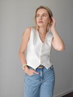 Biela vesta Capsule – Obrázok 8