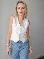 Biela vesta Capsule – Obrázok 10