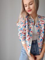 Ľahká kvetinová bunda Mom – Obrázok 2