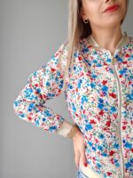 Ľahká kvetinová bunda Mom – Obrázok 6