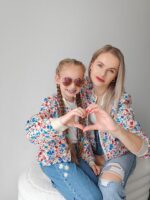 Ľahká kvetinová bunda Mom – Obrázok 13