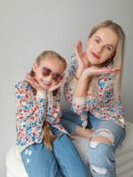 Ľahká kvetinová bunda Mom – Obrázok 10
