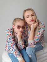 Ľahká kvetinová bunda Mom – Obrázok 12