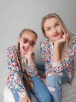 Ľahká kvetinová bunda Mom – Obrázok 9