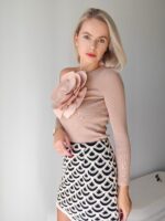 Top Flower s trojštvrťovým rukávom – Obrázok 3