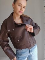 Čokoládovo hnedá koženka Roxy – Obrázok 7