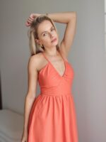 Ľanové šaty Vivien – Obrázok 3