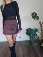 Semišový skort – Obrázok 7