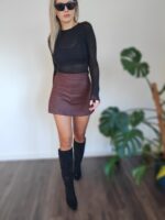 Semišový skort – Obrázok 8