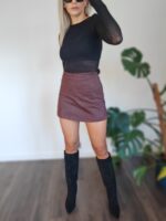 Semišový skort – Obrázok 9