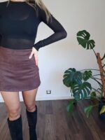 Semišový skort – Obrázok 10