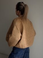Bomber bunda Gold – Obrázok 7