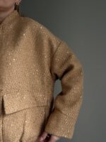 Bomber bunda Gold – Obrázok 9