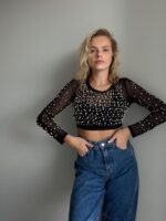 Perličkový top Angelika – Obrázok 3