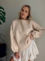 Mikina béžová Mommy – Obrázok 9