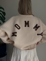 Mikina béžová Mommy – Obrázok 5