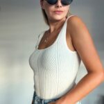 Rebrované body Scarlet white