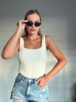 Rebrované body Scarlet white – Obrázok 2